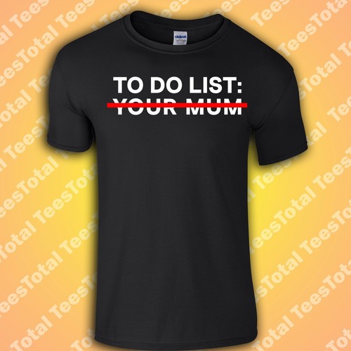 Maglietta list your mum - list,