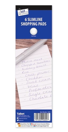 Slimline shopping pad to - shopping,
