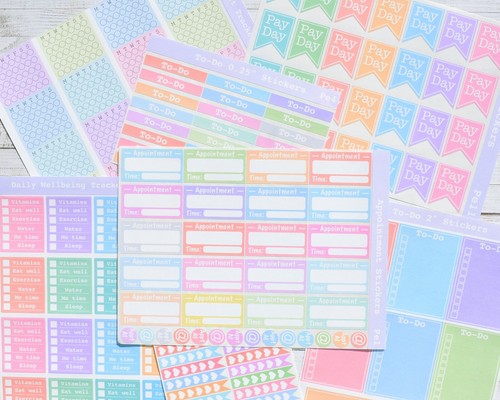 Adesivi planner essentials - essentials,
