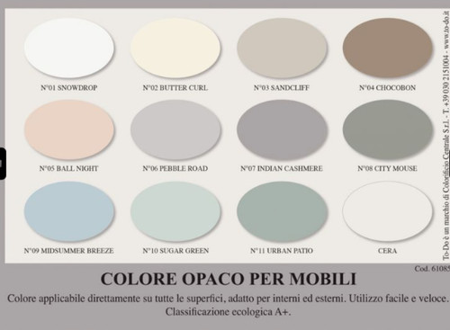 Mobili colore opaco - opaco, 500