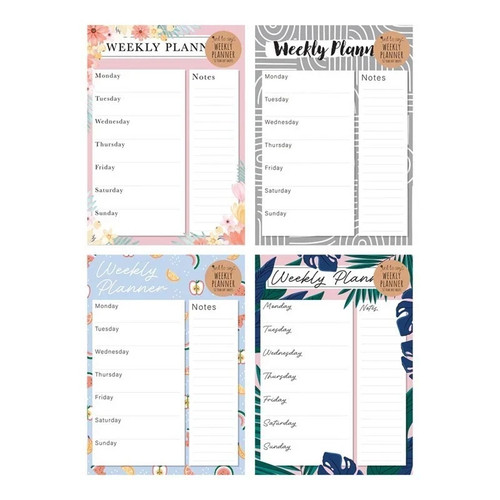 Planner settimanale pad 52 - a4,