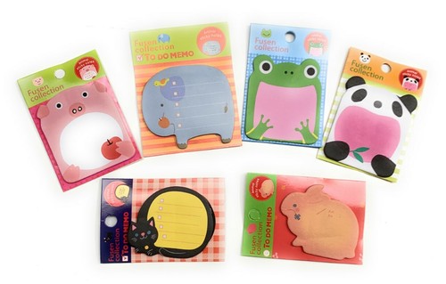 Set adesivi appunti forma - set, 6