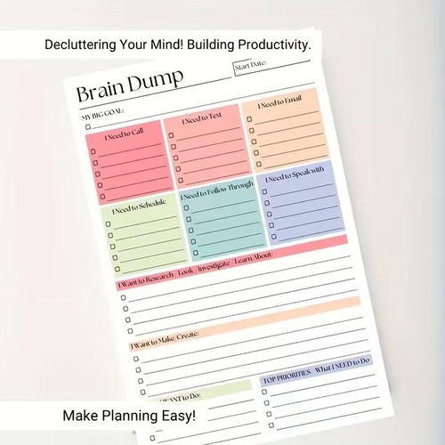 150 fogli brain dump - fogli,