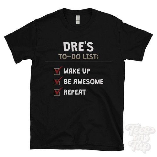 Shirt dre do list - to,