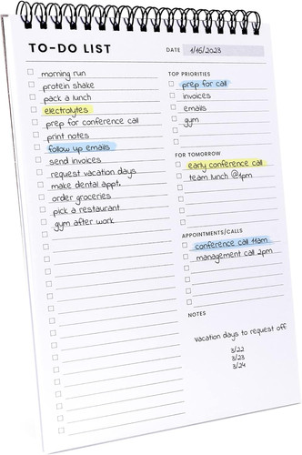 Blocco note list - do,
